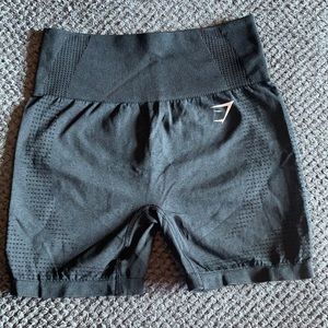 Black GymShark shorts. Vital seamless 2.0